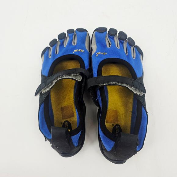 Vibram FiveFingers Sprint Sneaker Shoe Sea Blue size EU 35 US kids 3.5 W 4.5 - Picture 7 of 8